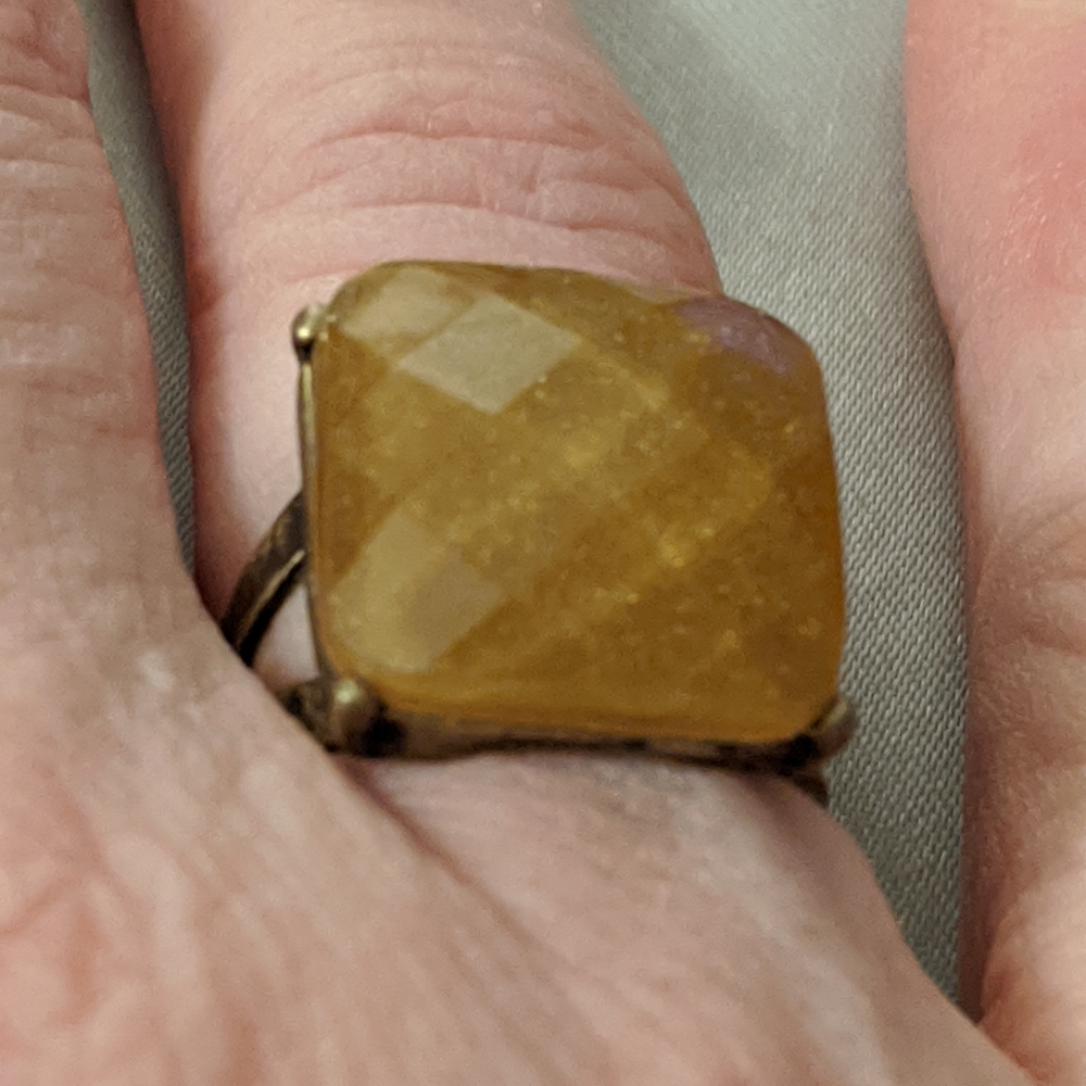 Vintage Statement Ring (Adjustable) - image 2